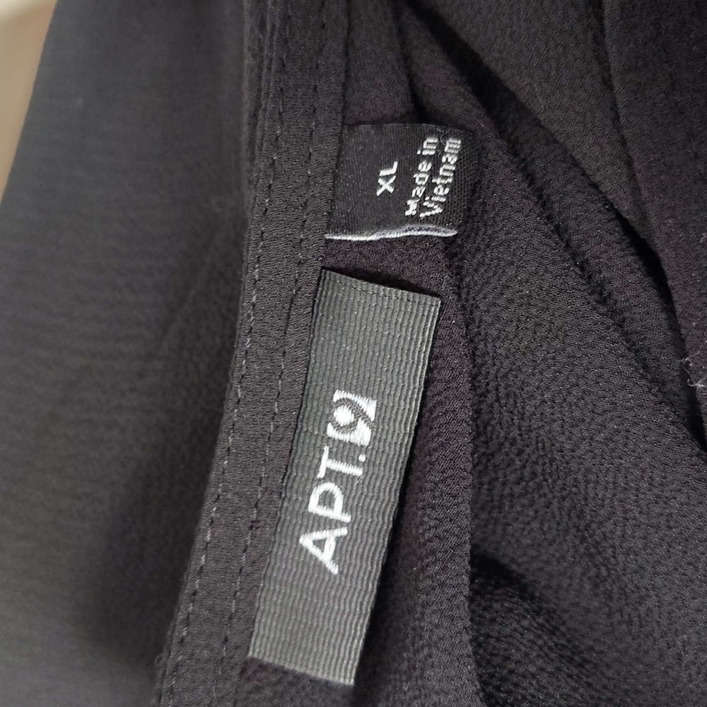 Apt. 9 Black Peplum Blouse - Picture 3 of 3